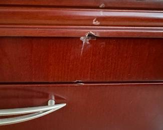 G33 - $75. Locking file cabinet - we have the key. Measures 24" deep x 36" wide x 30" tall. 