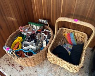 G76 - Basket of cookie cutters $10. 