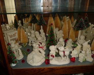 Christmas Dept 56 snow babies