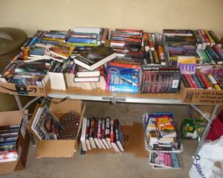 Assorted like new  in  garage more all over and in the basement