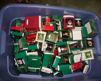 mini Hallmark in the boxes