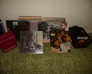 records in office room