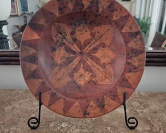 Large decorative plate