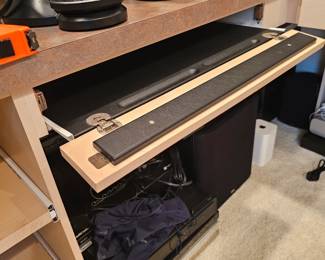 desk area in office part of cabinets for sale