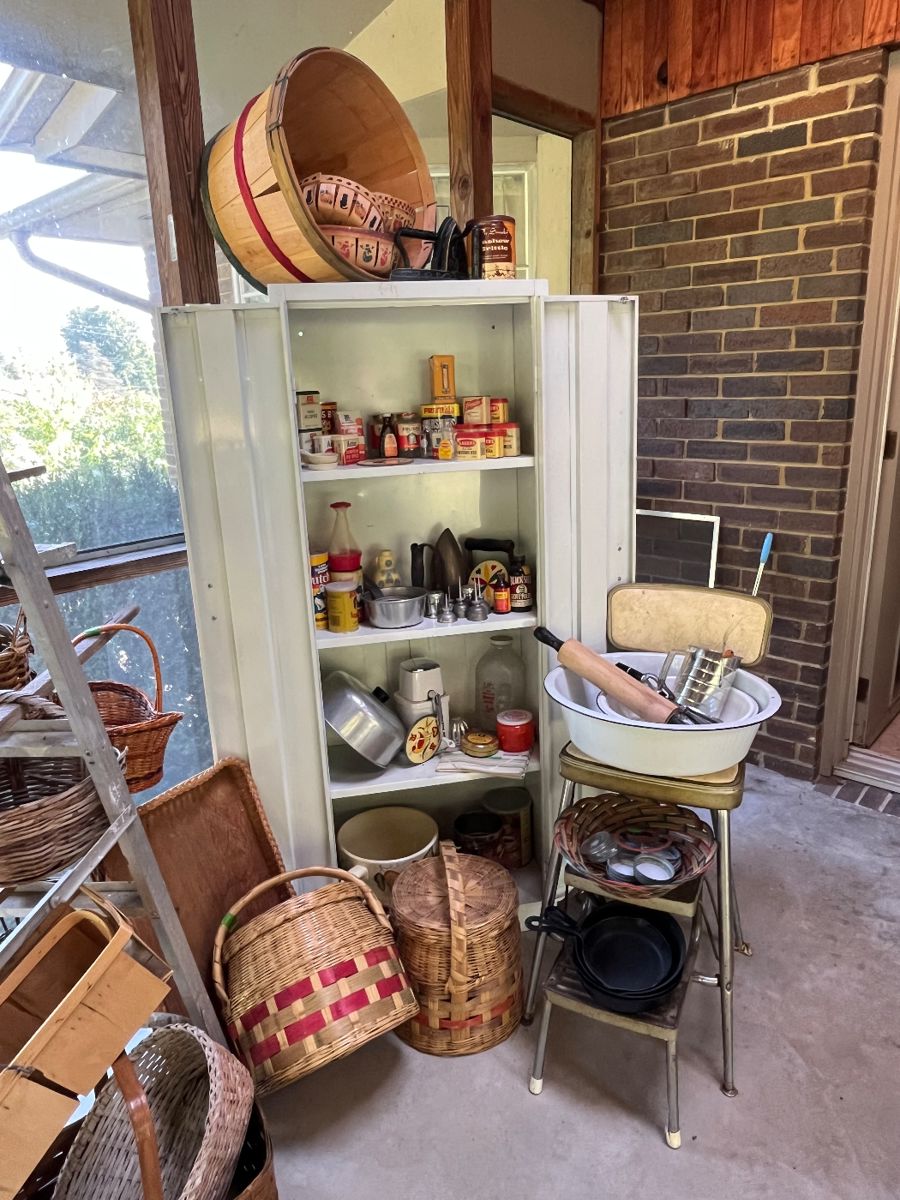 metal storage cabinet