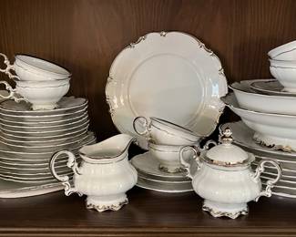 Hutschenreuther from Selb China - Sylvia pattern - circa 1960's