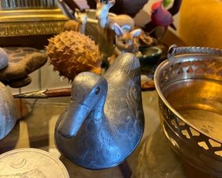 pewter duck