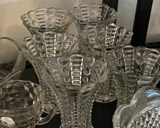Antique bubble glasses