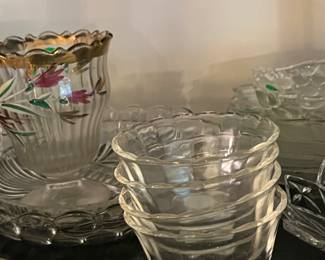 assorted glassware