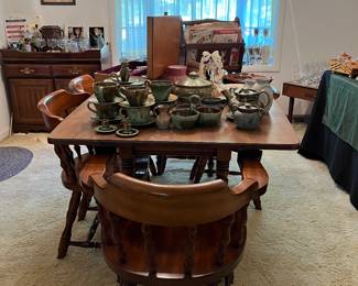 Tell City chair company maple table and chairs