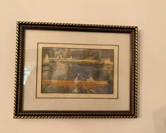 Impressionist style print