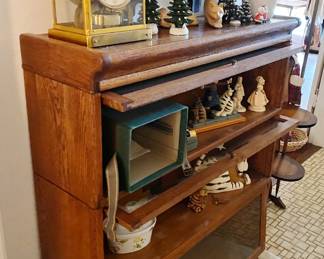 Antique Oak Barrister, The Viking, standard size 