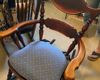 Antique Oak and Maple Rocking Chairs