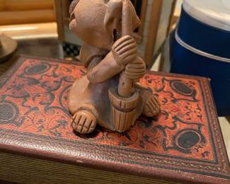 Handmade Clay Figurine by Arredi Sacri, Firenze Italy