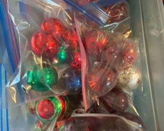 Christmas ornaments and balls