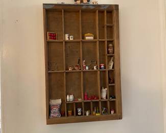 Antique Type Set Tray 