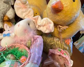 Easter Stuffed Animals galore