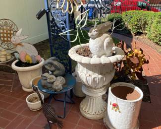 Yard Art, Pots, etc.