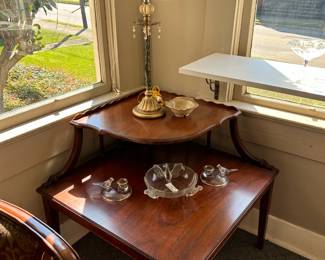 Antique Large Corner Table