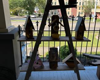 Hand made and decorated Bird Houses