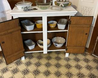 Farm look case opened