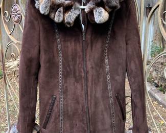Fur & suede jacket 