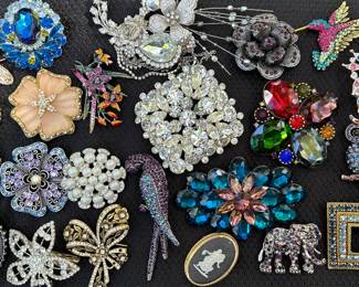 Stunning brooches 