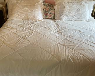 King size brass headboard