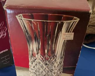 Crystal vase