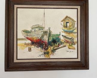 Beautiful oil on canvas painting