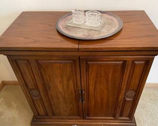 Barware Server, both ends open