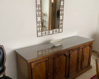 China cabinet matches table