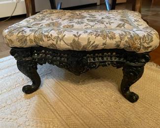 Vintage Cast Iron footstool