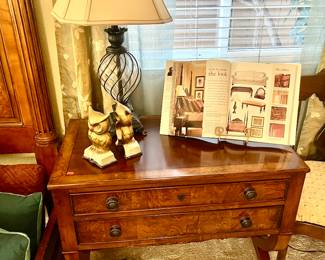 Ethan Ellen bedroom side table