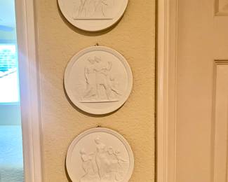 Bisque wall hangings