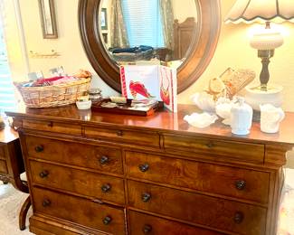 Ethan Ellen and mirror dresser