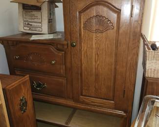 Dresser (drawers are intact but not shown)