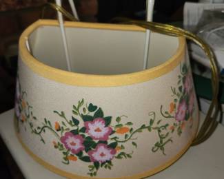 Vintage headboard lamp