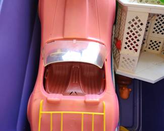 Retro Barbie corvette