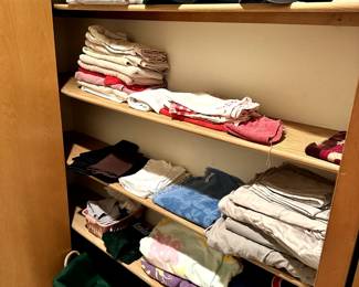 Linens, towels, blankets