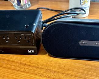 Multiple surge protectors, bluetooth speakers