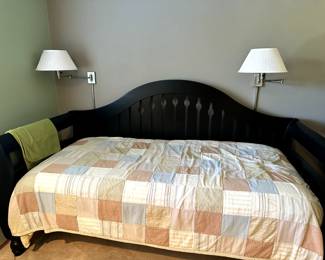 Queen size wood futon