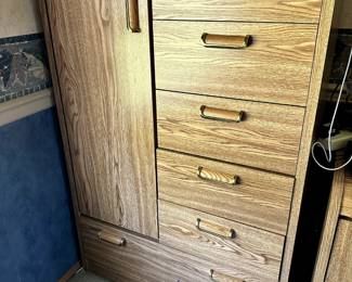 Armoire cabinet & drawers
