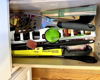 More kitchen utensils