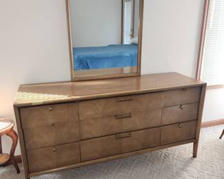 MCM dresser with mirror