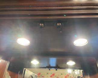 $550 Ethan Allen China Cabinet 60Lx120Hx19D