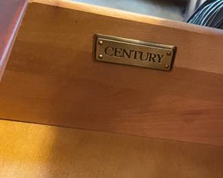 $340 Century chest drawer (3) 44x22x34H