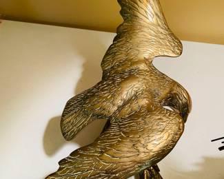 $80 Brass Eagle 18x12x14