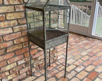 $90 plant holder tin 
