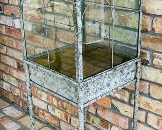 $90 plant holder tin 